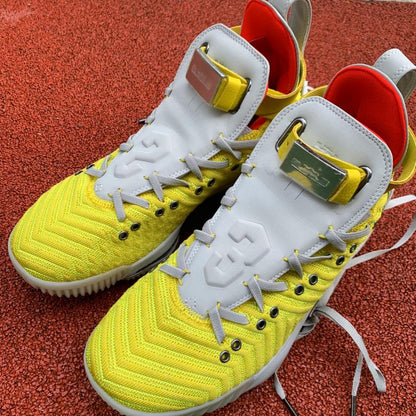N*ke Lebro 16 Yellow Sneakers