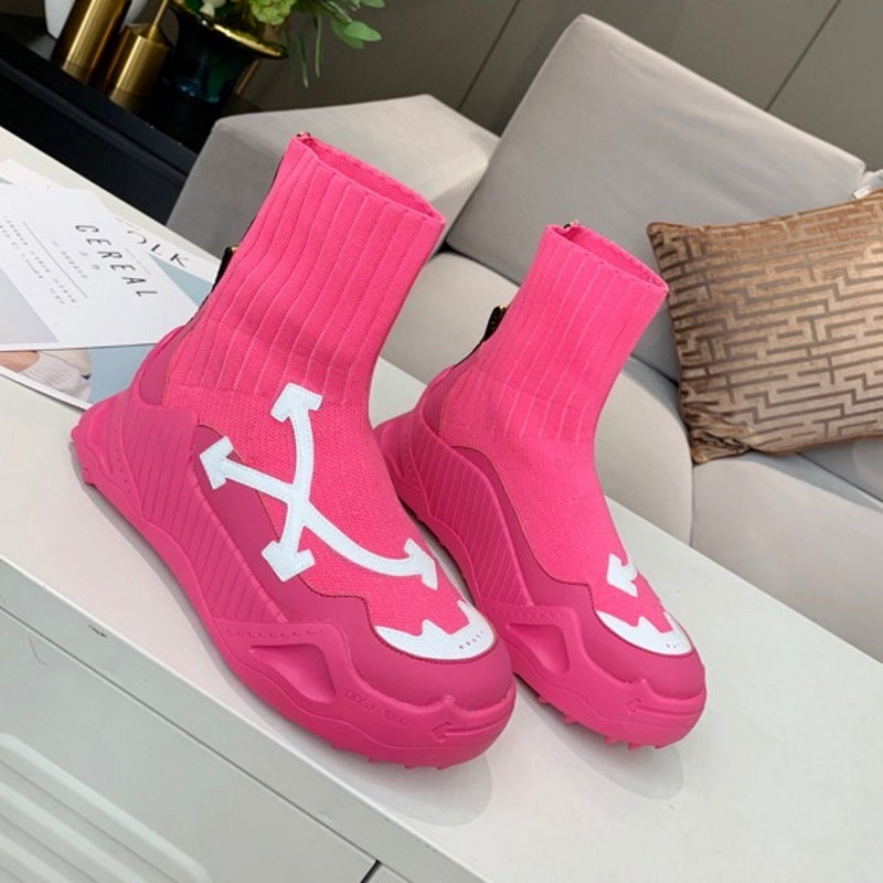 Off Wite Trainers Sneakers Pink