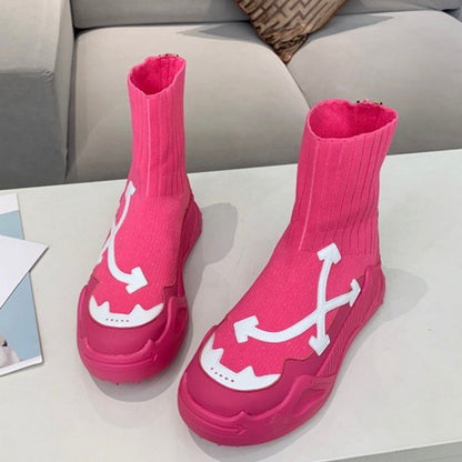 Off Wite Trainers Sneakers Pink