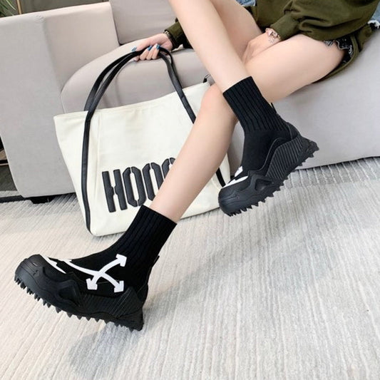 Off Wite Trainers Sneakers Black