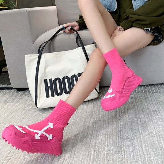 Off Wite Trainers Sneakers Pink