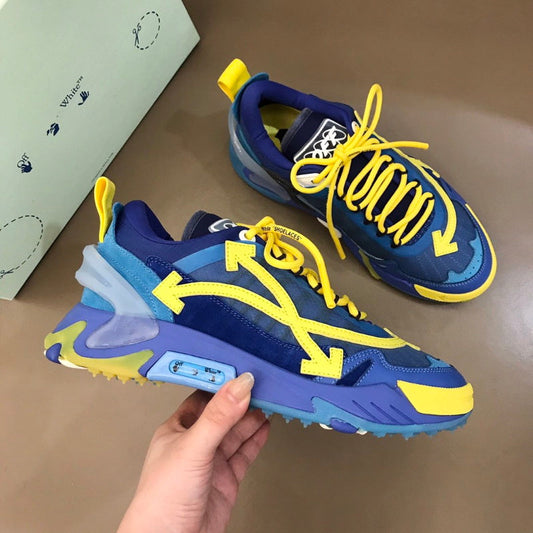 Off Wite Sneakers Blue
