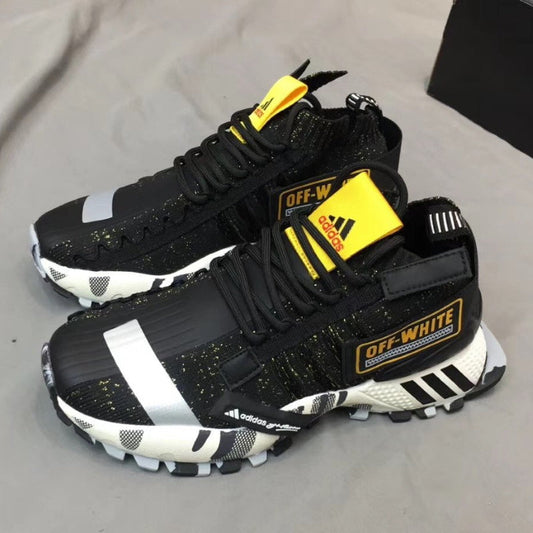 Off Wite Black Sneakers Adi