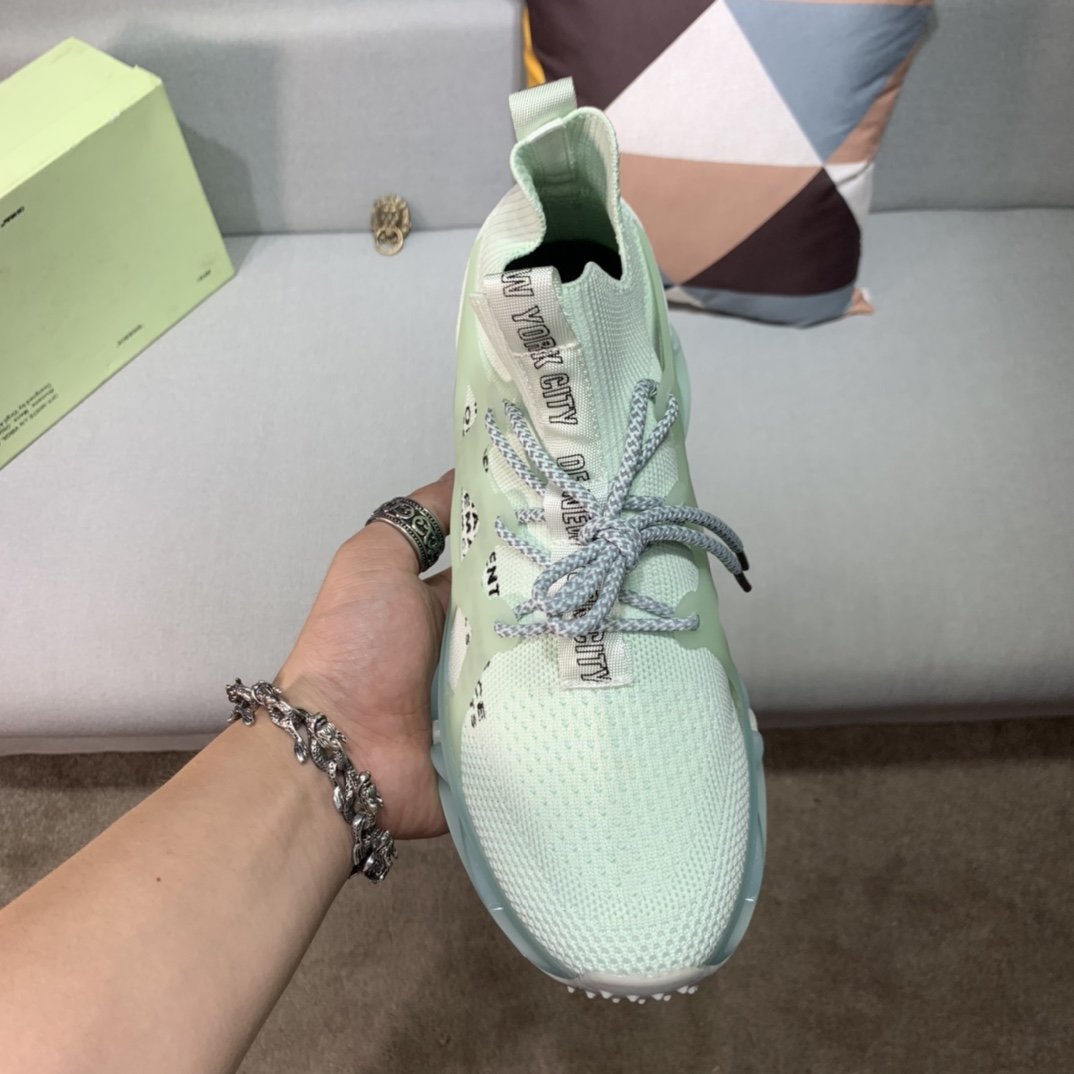 Off-Wite Sneakers Green