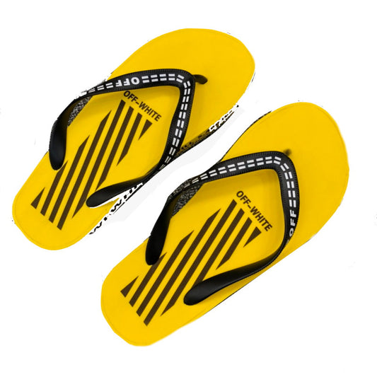 OFF WITE  Slippers Sliders Yellow