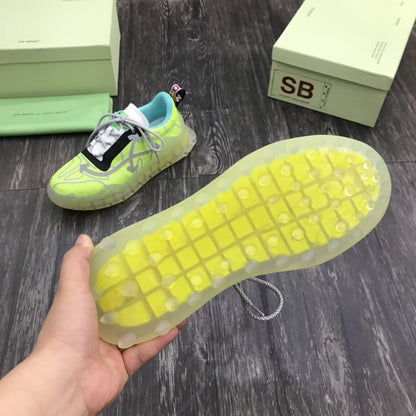 Off Wite Sneakers Yellow