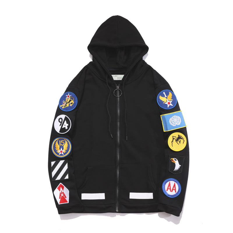 OFF WITE Sweatshirt Jacket  Hoodie