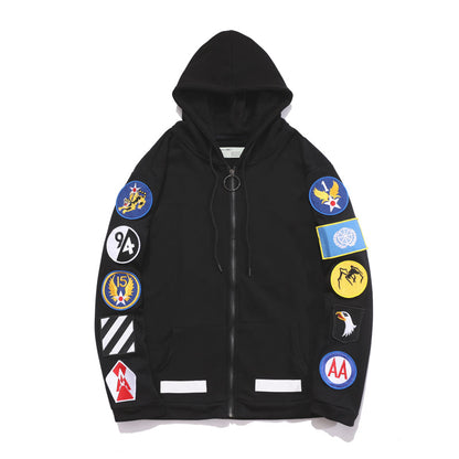 OFF WITE Sweatshirt Jacket  Hoodie