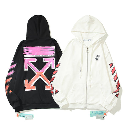 OFF WITE Sweatshirt Jacket  Hoodie 2 Color 's