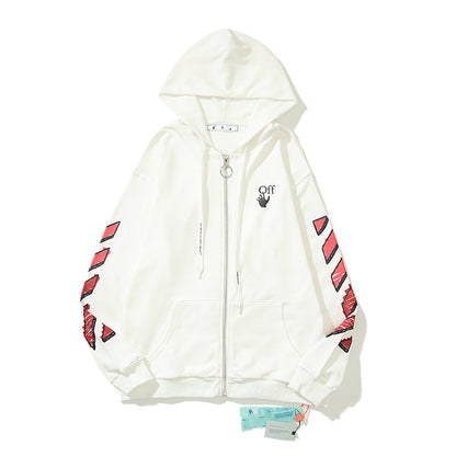 OFF WITE Sweatshirt Jacket  Hoodie 2 Color 's