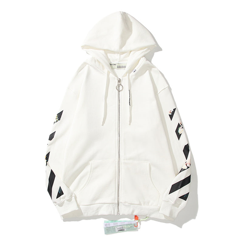 OFF WITE Sweatshirt Jacket  Hoodie 2 Color 's