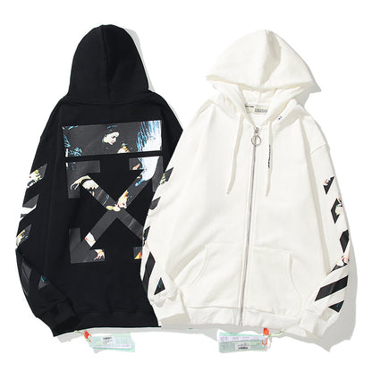 OFF WITE Sweatshirt Jacket  Hoodie 2 Color 's