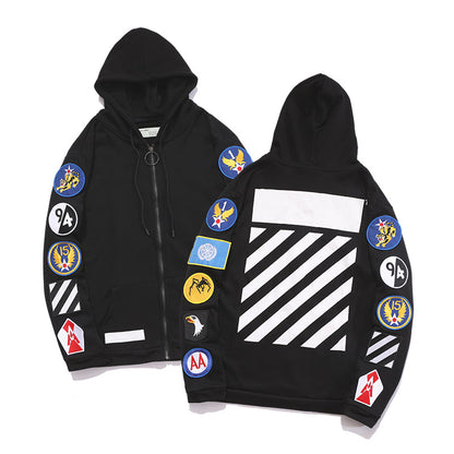 OFF WITE Sweatshirt Jacket  Hoodie
