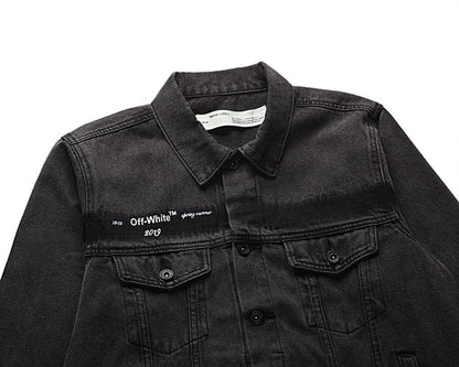 Off Wite Jeans Jacket