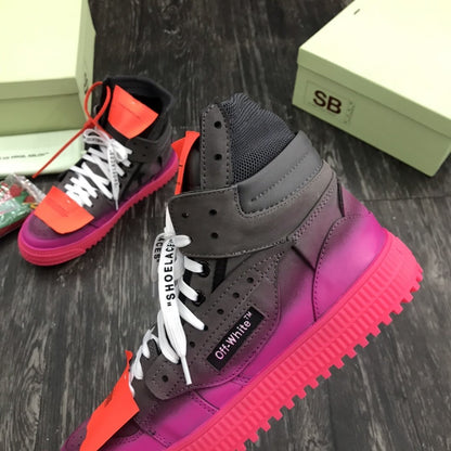 Off wite Sneakers High 2 Colors