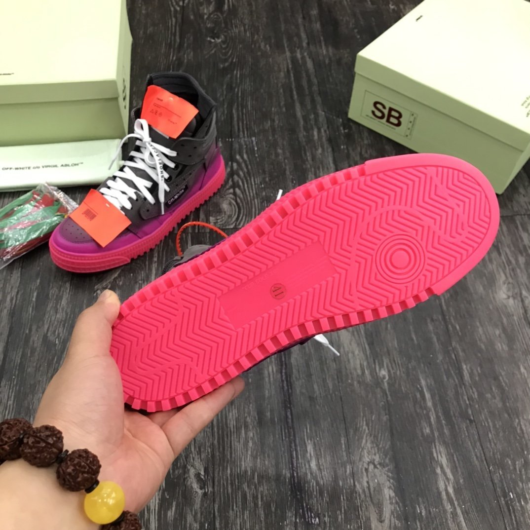 Off wite Sneakers High 2 Colors