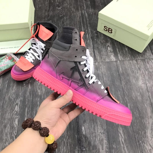 Off wite Sneakers High 2 Colors