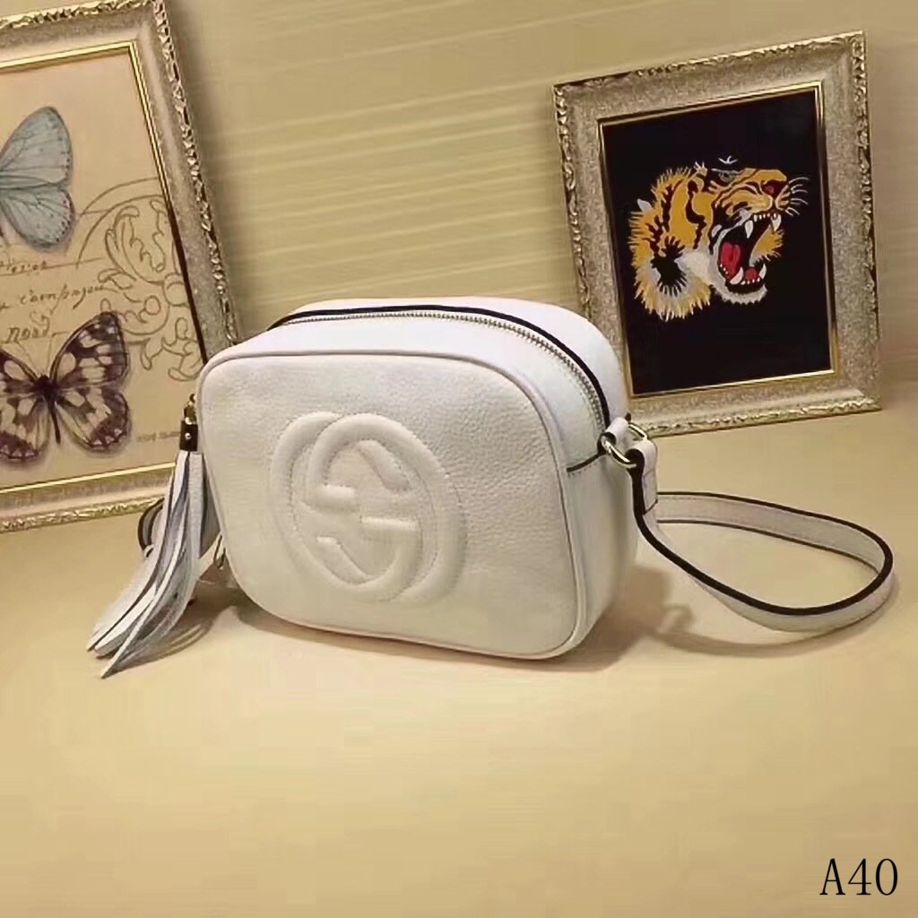 GU Smal Bag Soho Disco Black White