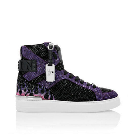 PLEIN  Sneakers High HI TOP CRYSTAL FLAME