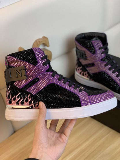 PLEIN  Sneakers High HI TOP CRYSTAL FLAME