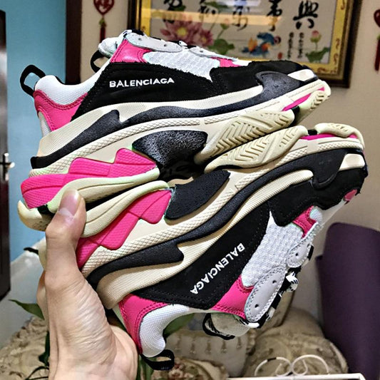 SNBAL  Triple S Pink Sneakers