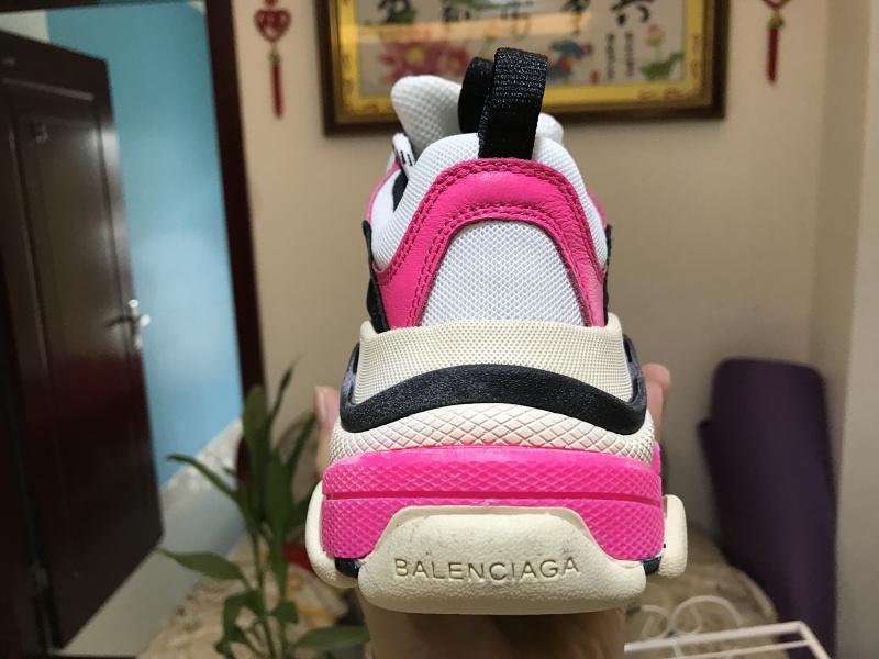 SNBAL  Triple S Pink Sneakers