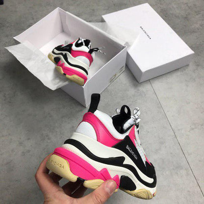 SNBAL  Triple S Pink Sneakers