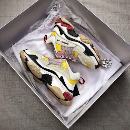 SNBAL Triple S Rose Sneakers