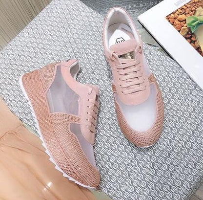 Plein Sneakers Pink Stones