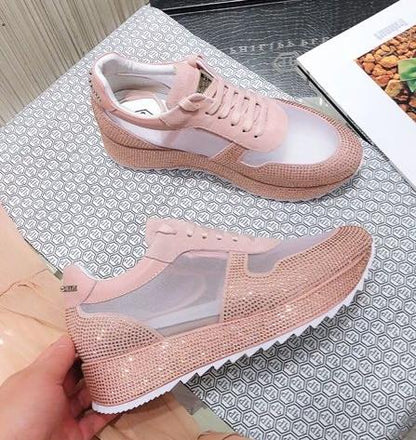 Plein Sneakers Pink Stones