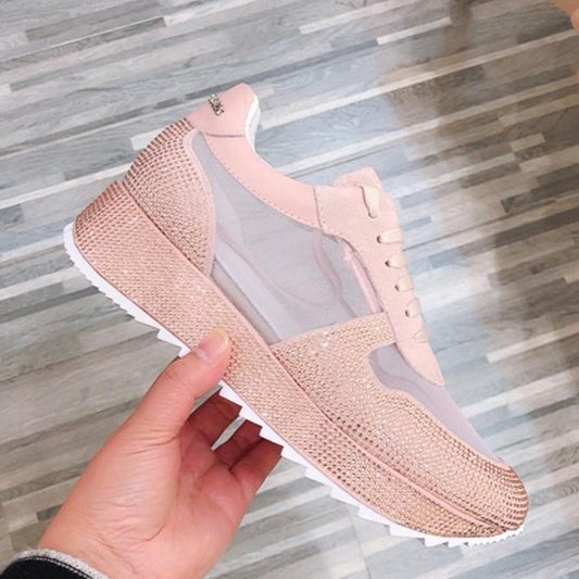 Plein Sneakers Pink Stones