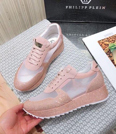 Plein Sneakers Pink Stones