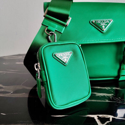 PRD Bag Saffiano 2 Color messenger 22 cm