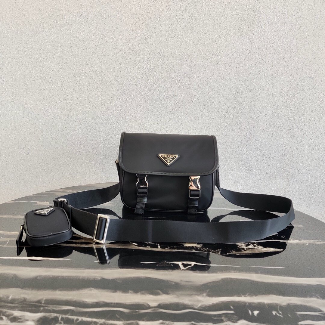 PRD Bag Saffiano 2 Color messenger 22 cm