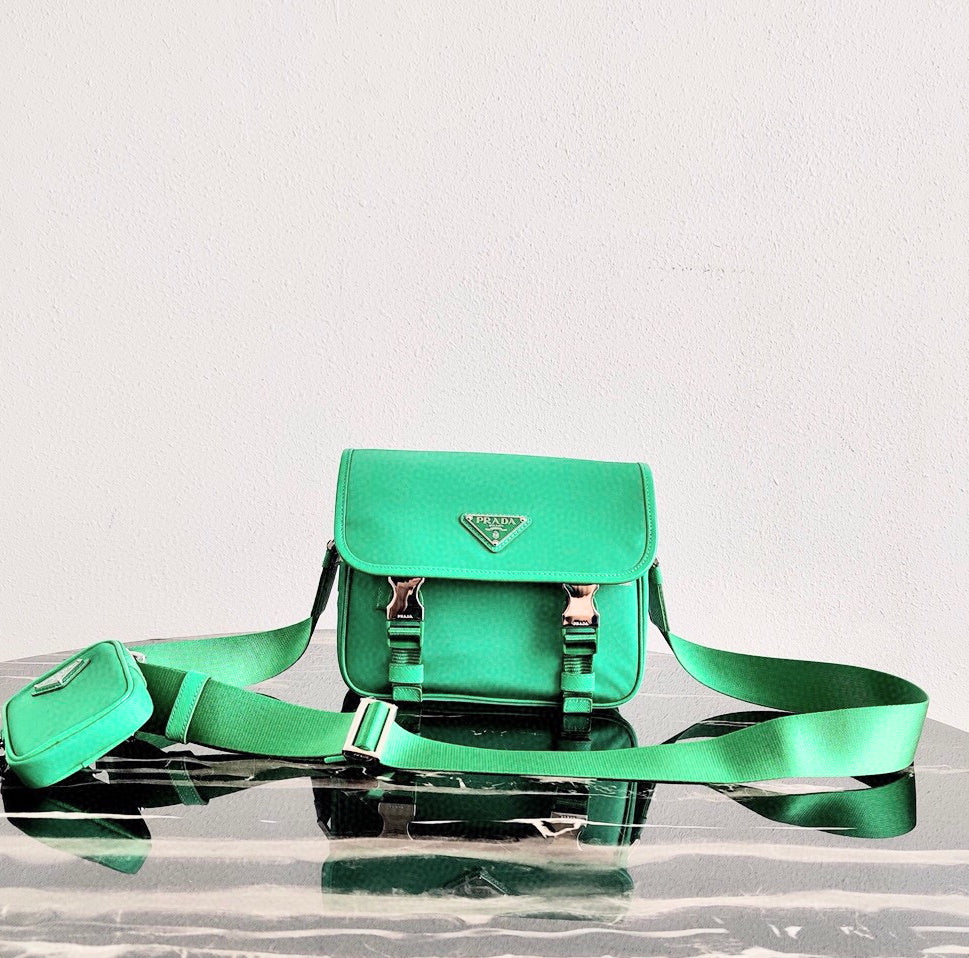 PRD Bag Saffiano 2 Color messenger 22 cm