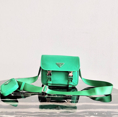 PRD Bag Saffiano 2 Color messenger 22 cm