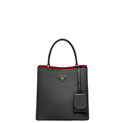 PRD Saffiano Bag  Black 23 cm
