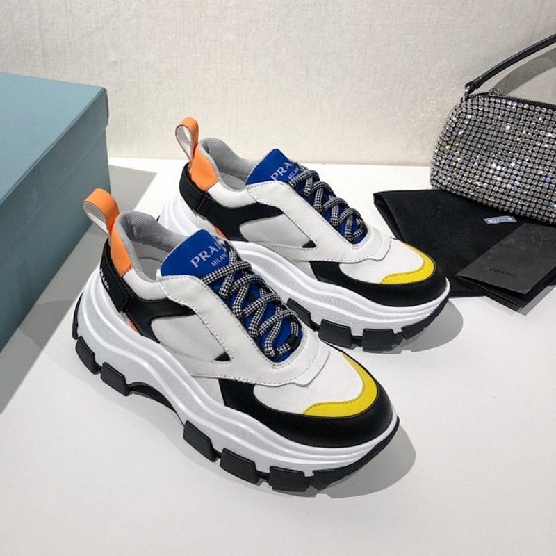 Prd  Sneakers White Orange