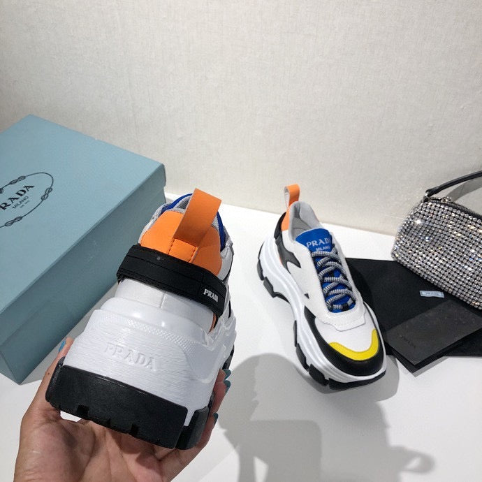 Prd  Sneakers White Orange