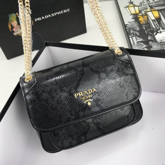 Prd Bag Black Python Pattern