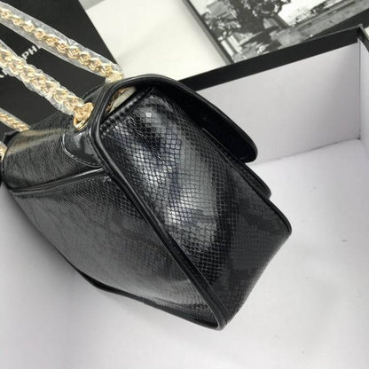 Prd Bag Black Python Pattern