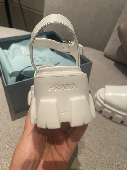 Prd Sandals White Wedge