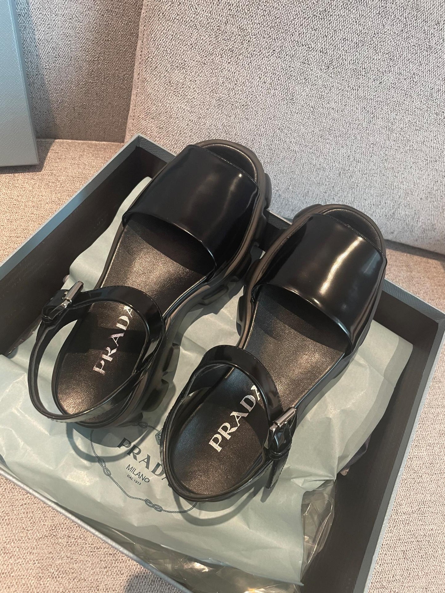 Prd Sandals Black Wedge