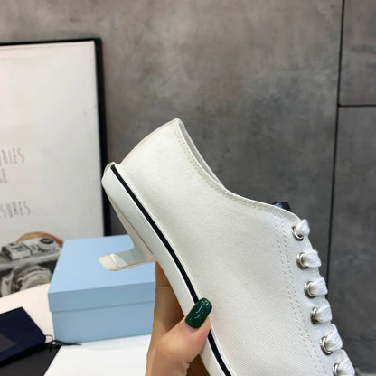 PRD Sneakers White Heeled Low