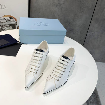 PRD Sneakers White Heeled Low