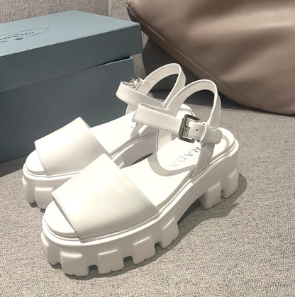 Prd Sandals White Wedge