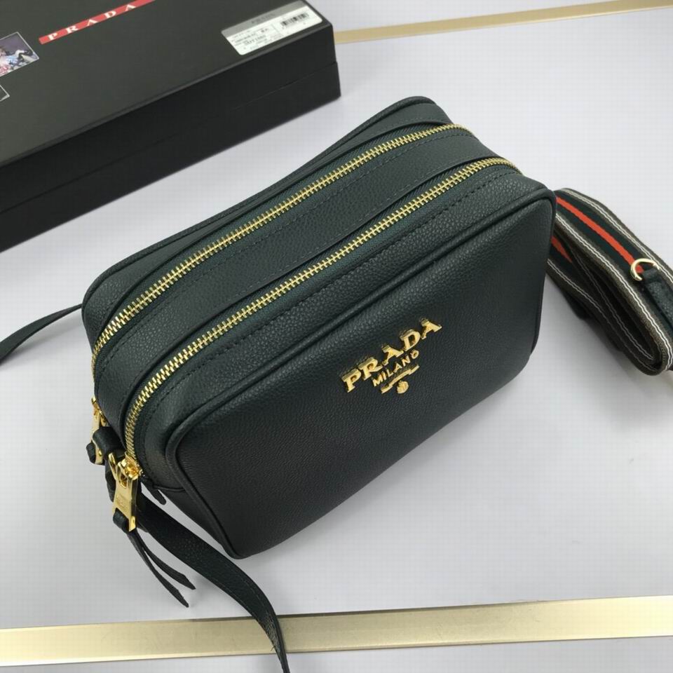 Prd Leather Bag Purse Black