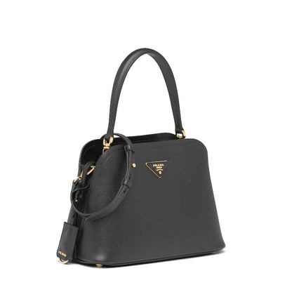 PRD Saffiano Matinee Bag  2 Color 's Black & White