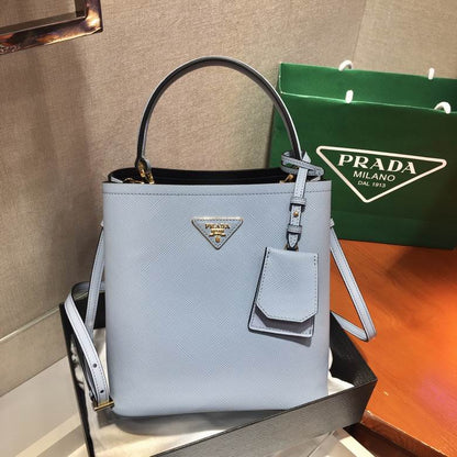 PRD Saffiano Panier Bag  2 Color 's Red & Blue