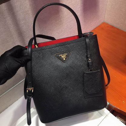 PRD Saffiano Panier Bag  2 Color 's Black & White
